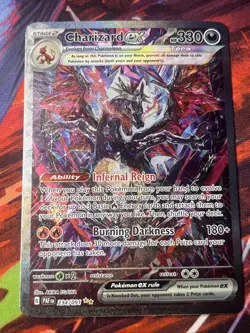 Charizard ex 234/091 Special Illustration Rare Paldean Fates Pokemon NM - Image 1