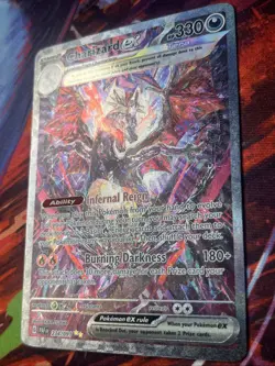 Charizard ex 234/091 Special Illustration Rare Paldean Fates Pokemon NM - Image 4
