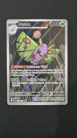 Dustox 220/217 — Pokemon TCG Ascended Heroes —Pack Fresh Illustration Rare - Image 1
