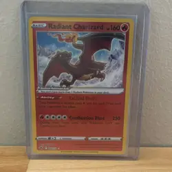 Pokemon TCG Radiant Charizard 020/159 Crown Zenith Radiant Rare Holo 160 HP - Image 1