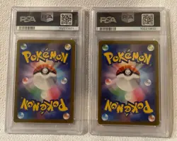 Pokemon PSA 10 Sequential Set Charizard Mewtwo 2022 Secret Rare - Image 2