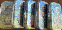 Pokemon Ascending Heroes “Mini Tin” Complete Set of (5) - Factory Sealed - Image 3