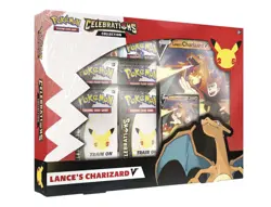 Pokemon TCG Celebrations Collection Lance's Charizard V Box 820650101625 - Image 1