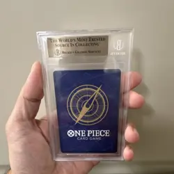 Bandai One Piece Monkey.D.Luffy P-043 Promos Foil Convention Exclusive BGS 9.5 - Image 2