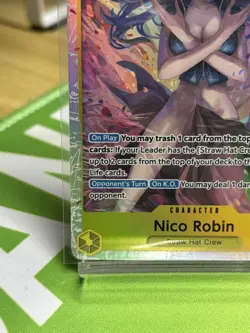 Nico Robin EB03-055 SR One Piece Heroines Edition Foil English (US Seller) - Image 4