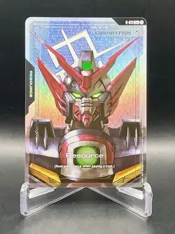 Resource (Gundam Epyon) R-011 C+ Dual Impact Textured Foil Gundam Card Game NM/M - Image 1