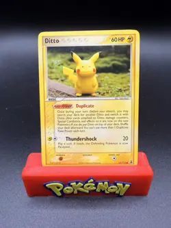 Ditto [Pikachu] 63/113 - EX Delta Species - Pokemon Card 2005 LP-c - Image 1