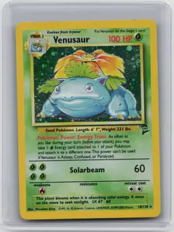 Venusaur | Base Set 2 | 18/130 | Holo Rare | Raw Pokemon Card | English - Image 1