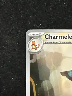 Pokemon Card - Charmeleon Scarlet and Violet 151 169/165 Illustration Rare NM - Image 3