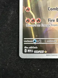 Pokemon Card - Charmeleon Scarlet and Violet 151 169/165 Illustration Rare NM - Image 4