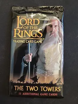 Lord of the Rings Trading Card Game - The Two Towers Booster Pack - SEALED - Image 1
