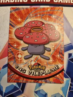 Vileplume #45 Topps Series 1 Pokemon Card - Image 2