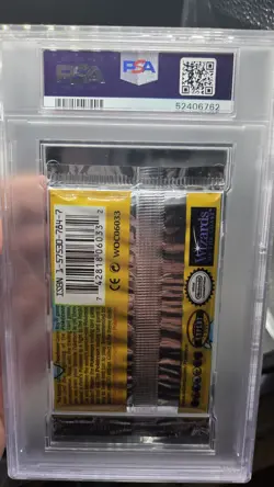 Base Set Booster Pack [Triangle Error] — PSA 9 — Sealed Vintage Pokemon Cards - Image 4