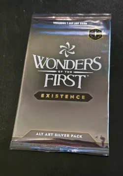 Sealed Wonders Of The First - 1st Edition Alt Art - 1 Card Silver Pack - Image 1