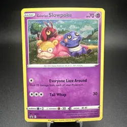 Galarian Slowpoke SWSH126 SWSH Sword & Shield Promo Cards Cosmos Holo SWIRL NM - Image 2