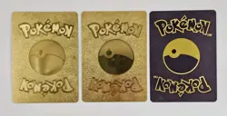 Charizard Gold Foil Fan Art Vinyl Textured Collector Display Card LV76 #6 - Image 2