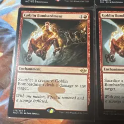 MTG Magic the Gathering Goblin Bombardment (279/765) Modern Horizons x4 cards - Image 5