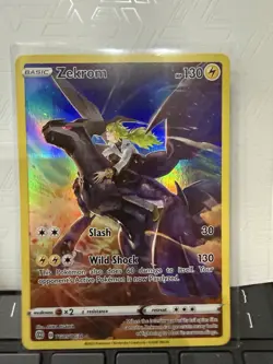 Pokemon Zekrom TG05/TG30 Brilliant Stars Ultra Rare Holo 130 HP Card - Image 1
