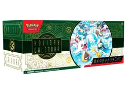 Pokemon TCG: Holiday Calendar 2024 Fun Pack Card Games Booster Packs Promo Cards - Image 1