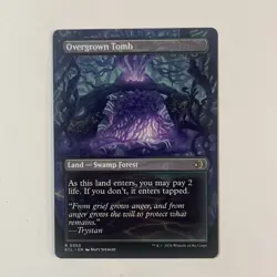 Overgrown Tomb (Borderless) Lorwyn Eclipsed Regular - nm - mtg - Image 3