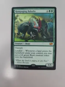 MTG Rampaging Baloths Commander 2014 212/337 Regular Mythic - Image 1