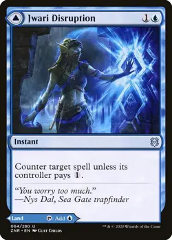 4 x Jwari Disruption: MtG Magic the Gathering Zendikar Rising Uncommon - Image 1