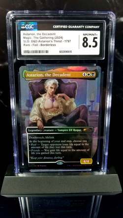 Astarion, the Decadent Foil #1797 - Secret Lair - Graded CGC 8.5 - Image 1
