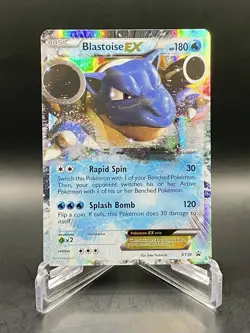 Blastoise ex XY30 (2014) Ultra Rare Black Star Promo Holo Pokemon TCG LP+/NM - Image 1