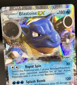 Blastoise ex XY30 (2014) Ultra Rare Black Star Promo Holo Pokemon TCG LP+/NM - Image 3