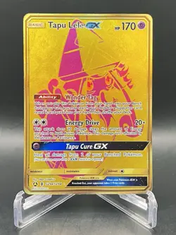 Tapu Lele GX SV94/SV94 Hidden Fates Shiny Vault Textured Full Art Pokemon TCG - Image 1