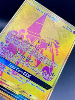 Tapu Lele GX SV94/SV94 Hidden Fates Shiny Vault Textured Full Art Pokemon TCG - Image 5