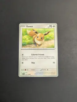 Eevee 133/165 Pokemon Together Stamped Promo - Image 1