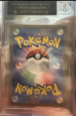 2024 Pokemon Eevee Crimson Haze Japanese Art Rare #078 BGS 10 BLACK LABEL - Image 2