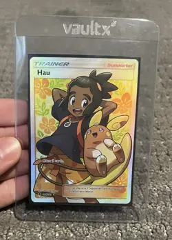 Hau 144/145 Sun & Moon Guardians Rising Full Art Ultra Rare - Image 1