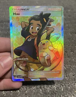 Hau 144/145 Sun & Moon Guardians Rising Full Art Ultra Rare - Image 2