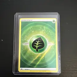 Pokemon TCG Grass Energy 152/159 Textured Reverse Holo Crown Zenith - NM - Image 1