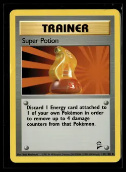 Pokemon TCG Base Set 2 #117/130 Super Potion - Image 1