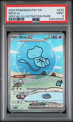 2024 Pokemon TCG Bubble Mew PSA 9 #232 - Image 1