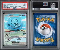 2024 Pokemon TCG Bubble Mew PSA 9 #232 - Image 3