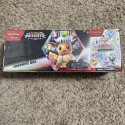 Sam’s Club Pokemon Prismatic Evolutions Surprise Box & Booster Bundle New Sealed - Image 1