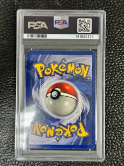 1999 Pokemon Fossil Lapras Holo #10 PSA 4 - Image 2