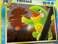 Near Mint Politoed Holo Neo Discovery 08/75 Unlimited Pokemon TCG Vintage WotC - Image 3