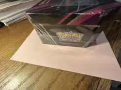 Pokemon TCG V Powers TIN Eternatus V 5 Booster Packs Factory Sealed.. See Pics - Image 3