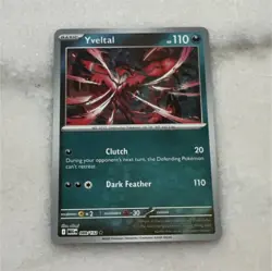 Pokemon TCG Yveltal 088/132 Me01 Mega Evolution Reverse Holo Rare HP110 - Image 2