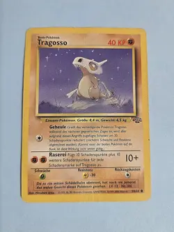 2000 Tragosso (Cubone) 50/64 - German - Jungle - Pokemon TCG - Image 1