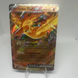 Pokemon Team Rocket's Moltres EX Holo Ultra Rare 031/182 (NM) - Image 1