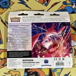 Pokemon Sword & Shield Fusion Strike 3-Pack Booster Blister (Espeon) Sealed - Image 4