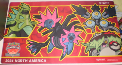 2024 Pokemon North Americal Championships Staff Playmat - Image 1