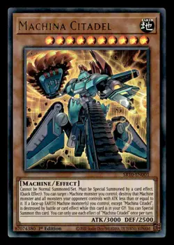 YuGiOh Mechanized Madness - #SR10-EN001 Machina Citadel - Ultra Rare - Image 1
