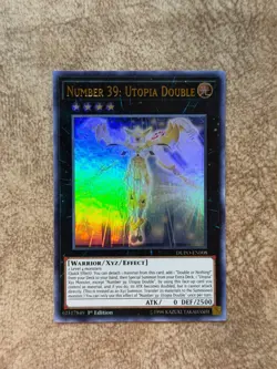 Number 39 Utopia Double DUPO-EN088 Yu-Gi-Oh 1st Edition NM - Image 1